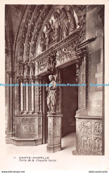 R289291 11 Sainte Chapelle Porte de la Chapelle haute Edition des Monuments Hist