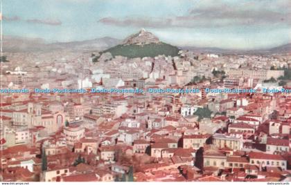 R293154 Athens View of the Town A 66 Papachrysanthou Natural Athens Color Card