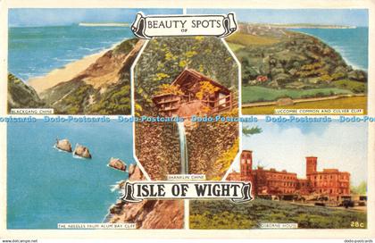 R303937 Beauty Spots Of Isle Of Wight Shanklin Chine Blackgang Chine The Needles