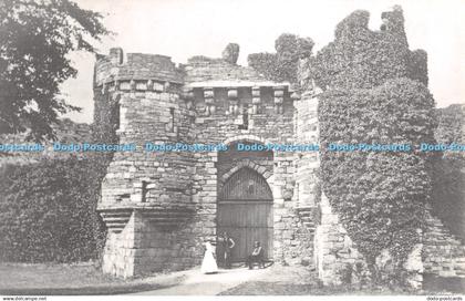 R315218 Beaumaris Castle C 1880 Gwynedd Archives Service