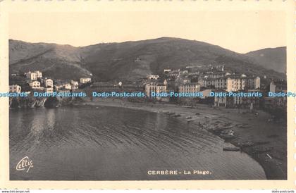 R315260 Cerbere La Plage Celtic Postcard