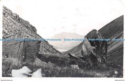 R316060 Unknown mountains Sankeys Barrow in Furness Postmark 1938