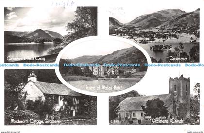 R318018 Grasmere and Helm Crag Prince of Wales Hotel Wordsworth Cottage Grasmere