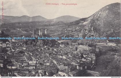 R320137 Foix Ariege Vue panoramique F Dauphin editeur a Foix Carte Postale