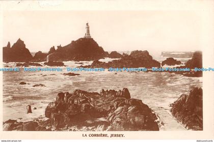 R327485 Jersey La Corbiere RP Postcard