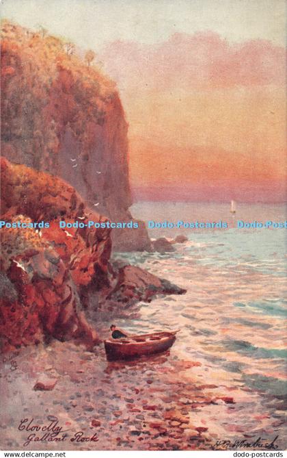 R328946 Clovelly Gallant Rock W B Wimbush Clovelly Series II Raphael Tuck and So