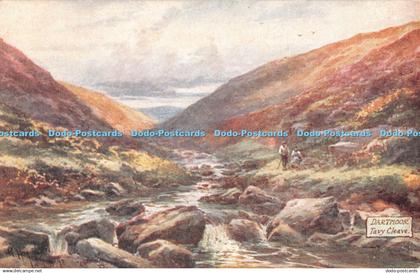 R332759 Dartmoor Tavy Cleave Picturesque Dartmoor Series IV Tuck Oilette No 7748