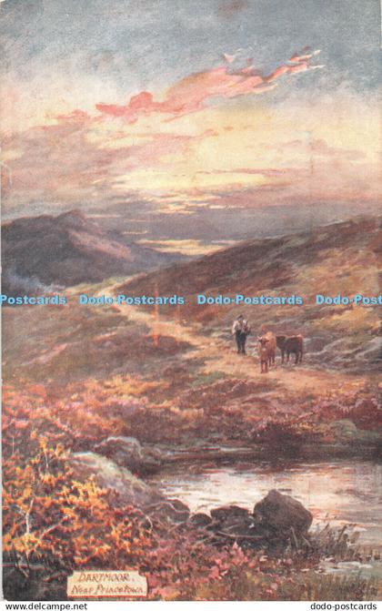 R337104 Dartmoor Near Princetown Tuck Oilette Picturesque Dartmoor Serie IV No 7