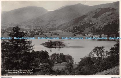 R344295 Grasmere Peaceful Vale Grasmere Lake and Village G P Abraham