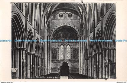 R345039 Pershore Abbey West Post Card