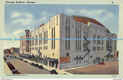 R353401 Chicago Chicago Stadium Tichnor Bros Tichnor Quality Views Chicago Archi