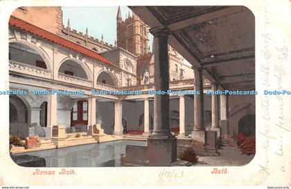 R358560 Bath Roman Bath Postcard 1903