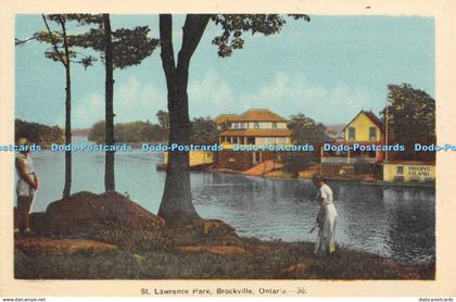 R358744 Ontario Brockville St Lawrence Park Photogelatine Engraving Co