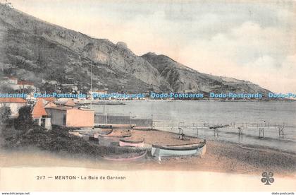 R364754 Menton La Baie de Graven M T I L Maurice Tesson Imprimeur Limoges