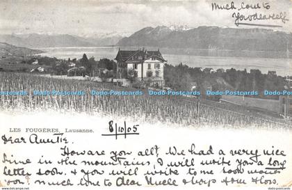 R369716 Les Fougeres Lausanne 1905