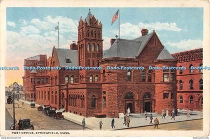 R369808 Post Office Springfield Mass The Springfield News C T American Art