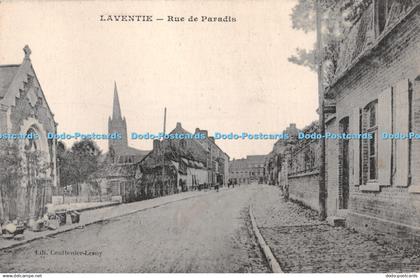 R373545 Laventie Rue de Paradis Lib Couttenier Leroy Impr Edia Versailles