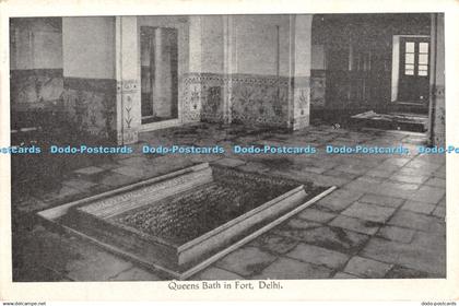 R374142 Queens Bath in Fort Delhi Lal Chand Moghal Queens were bathing in Marble