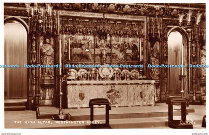 R388579 The High Altar Westminster Abbey C W 3 Westminster Abbey Coronation Souv