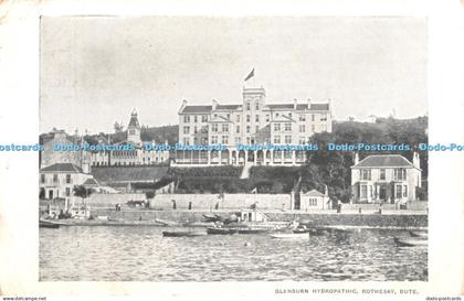 R390395 Glenburn Hydropathic Rothesay Bute 1908