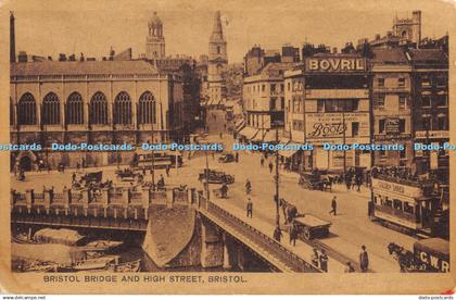 R391756 Bristol Bristol Bridge and High Street 1967