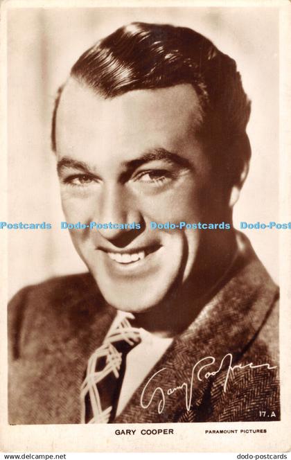 R408984 Gary Cooper Paramount Pictures Bill Hopkins Collection RP