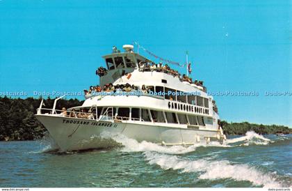 R412648 Canada Ontario Thousand islander Cruise Boat Gananoque Peterborough Post