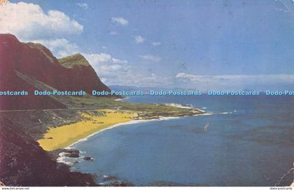 R413225 Windward Oahu from Makapuu Point Mike Roberts Color Production 1950