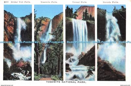 R416362 1299 Yosemite National Park Bridal Veil Falls Yosemite Vernal Nevada M K