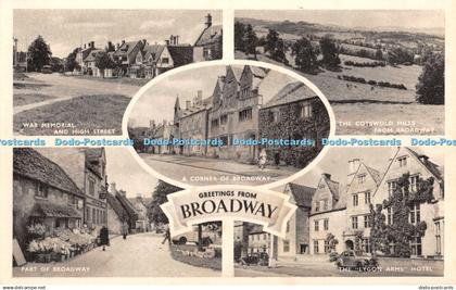 R426758 Greetings From Broadway A Corner of Broadway The Lygon Arms Hotel Jarrol