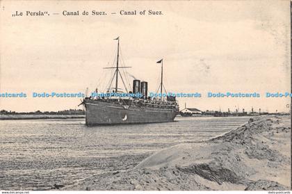 R428232 Le Persia Canal de Suez Canal of Suez Arougheti Bros Suez and Alexandria