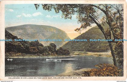 R428686 Delaware River Looking Towards Gap Delaware Water Gap Pa C T American Ar