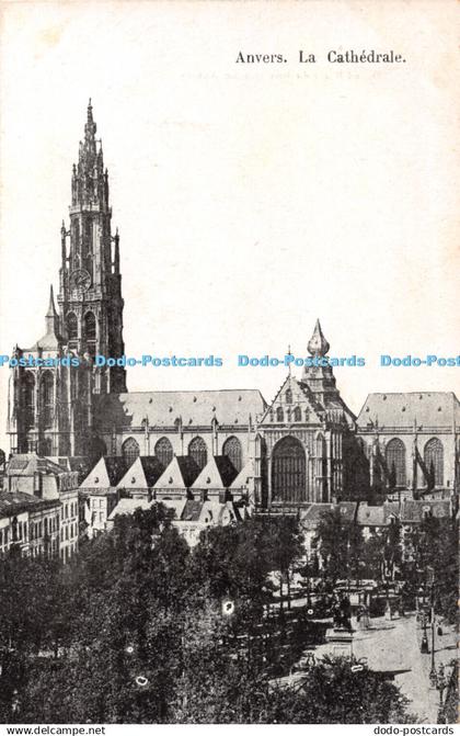 R444041 Anvers La Cathedrale Grand Bazar du Bon Marche Anvers