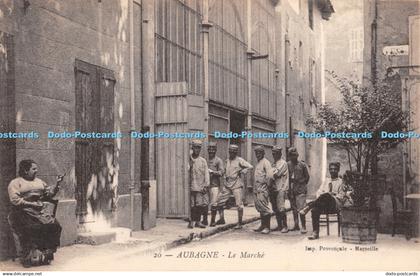 R448138 Aubagne Le Marche Imp Provencale Postcard