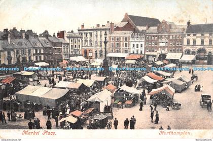 R467150 Northampton Market Place Postcard