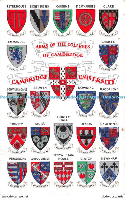 R487117 Cambridge University Arms of the Colleges of Cambridge Alfred Savage 195