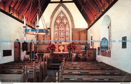 R487298 Dumfriesshire Interior of Maxwelton Chapel Moniaive Grieve the Printers