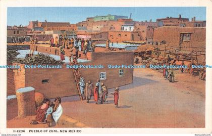 R487390 New Mexico Pueblo of Zuni Fred Harvey