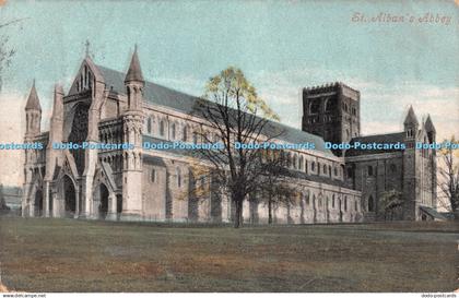 R489225 St Alban Abbey Valentine Series 1907