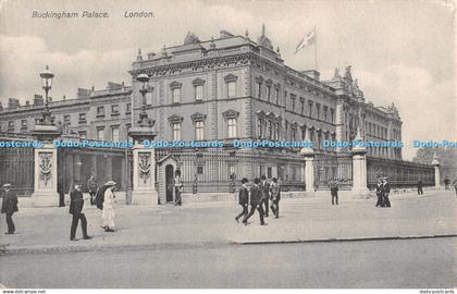 R492374 London Buckingham Palace Postcard