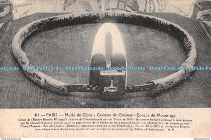 R511224 411 Paris Musee de Cluny Ceinture de Chastete Epoque du Moyen age Cluny