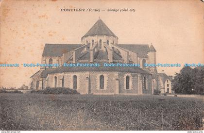 R514101 Pontigny Yonne Abbaye cote est Lespagnol A 1931