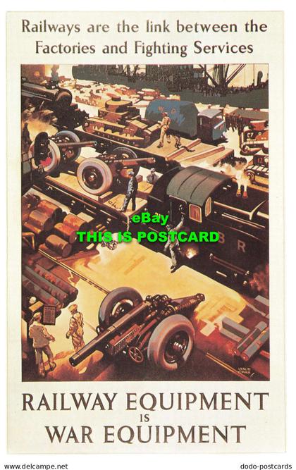 R570254 Railways are link between Factories and Fighting Services. Railway Equip