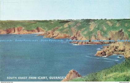 R587735 South Coast from Icart Guernsey Guernsey Press