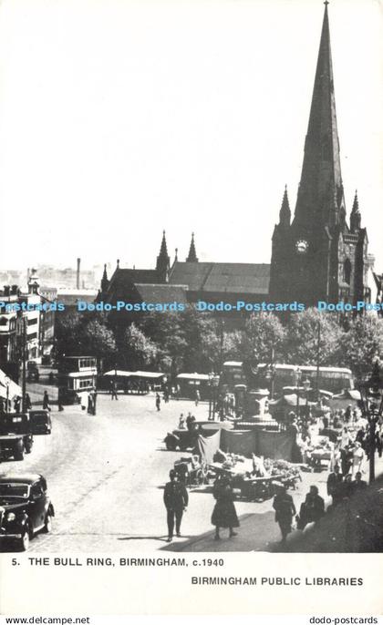 R589589 5 Bull Ring Birmingham c 1940 Birmingham Public Libraries