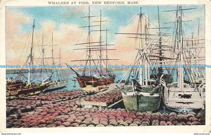 R596929 Whalers at Pier New Bedford Mass 28718 New Bedford News