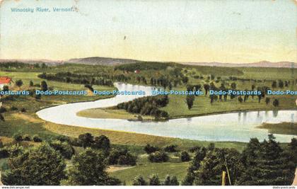 R600267 Vermont Winoosky River Burlington Vt Tuck Raphotype Postcard No 5854