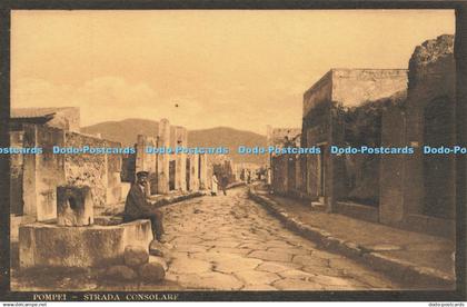 R618227 Pompei Strada Consolare Rr Scavi di Pompei P Beccarini