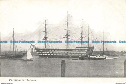 R637974 Portsmouth Harbour. Postcard