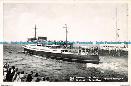 R639772 Ostende. La Malle. Prince Philippe. Ern. Nels Thill